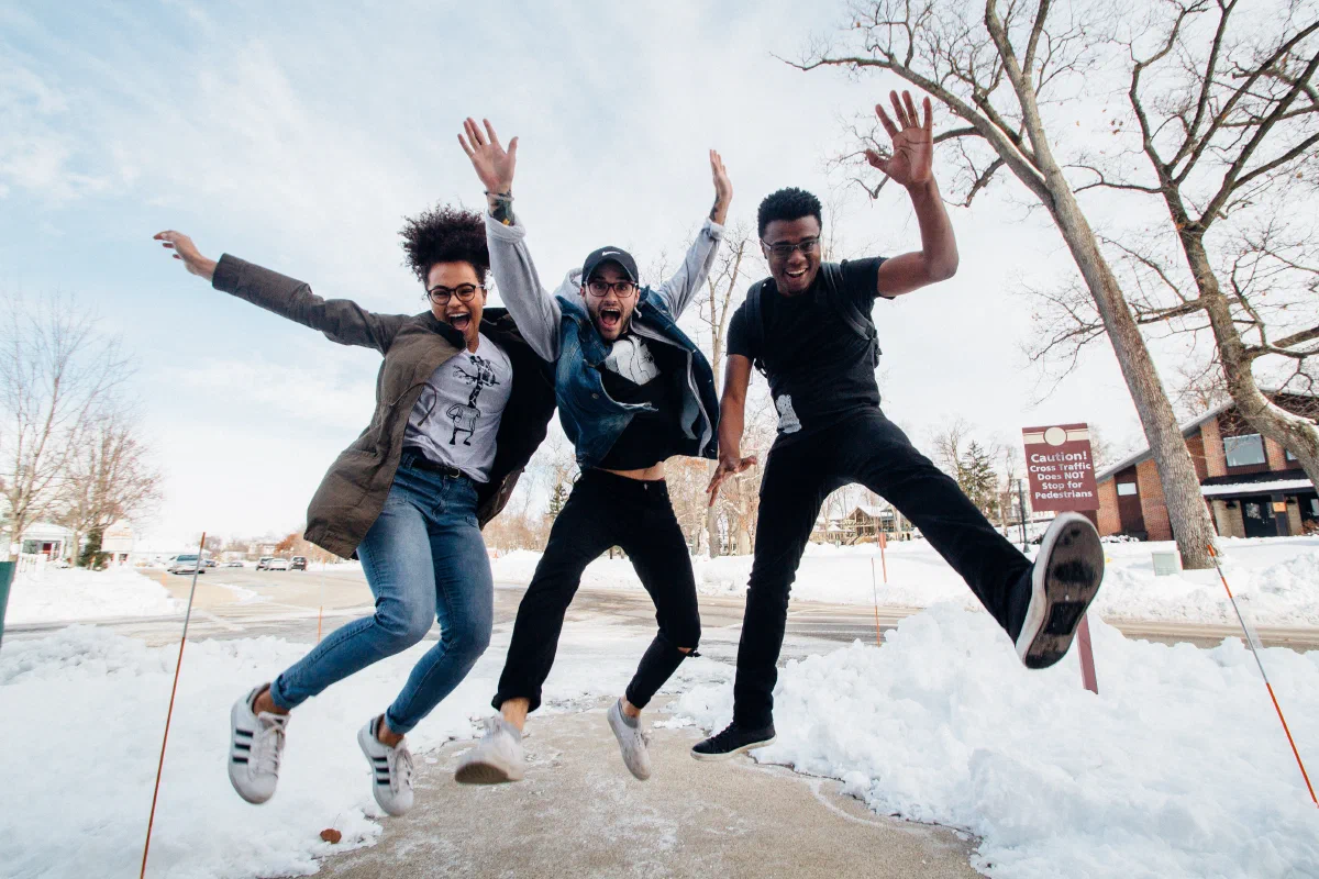 University College students fun